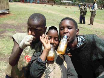 Nairobi street kids